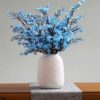 Artificial Baby's Breath Gypsophila Flowers - Blue Bouquet
