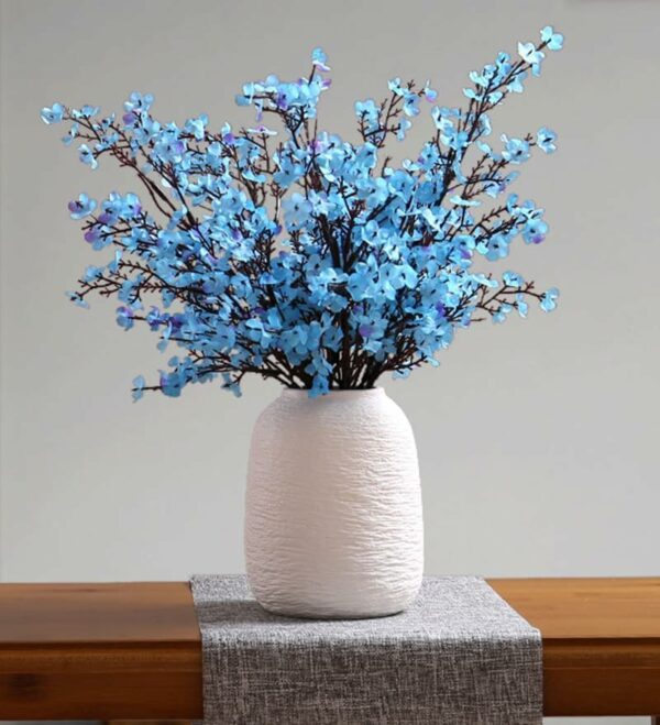 Artificial Baby's Breath Gypsophila Flowers - Blue Bouquet - Image 6