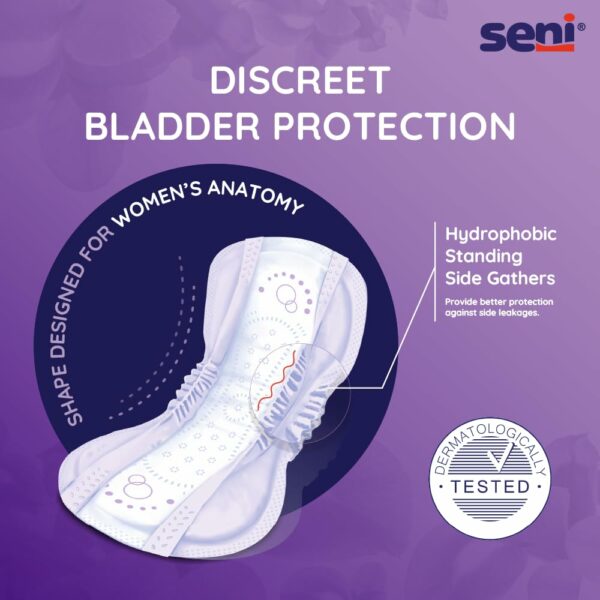 Ultimate Long Bladder Control Pads for Women - 26 pcs - Image 2