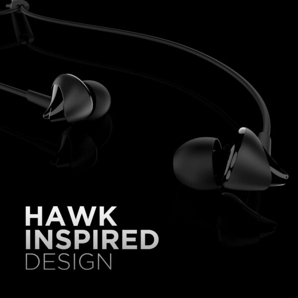 Stylish Wired Earphones with HD Mic and 10mm Driver - Image 3