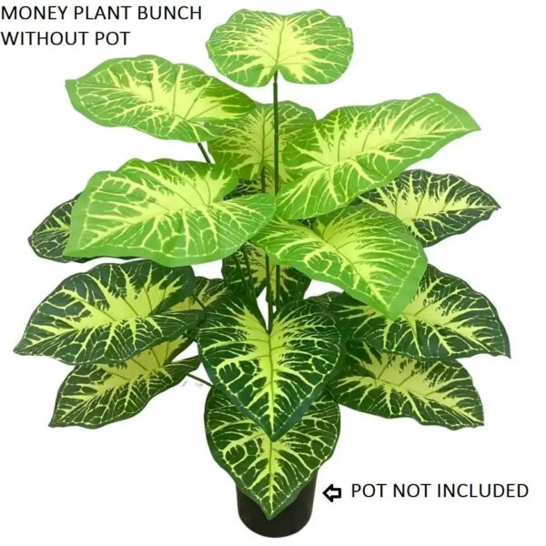 Artificial Fiddle Leaf Fig Tree - 75cm, 18 Leaves, No Pot - Image 2