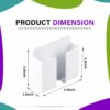 Multi-Functional Mobile Phone Charging Stand - White