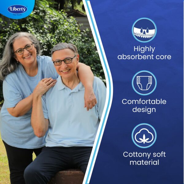 Eco Adult Diaper Pants XL - 20 Count, Leak Proof, High Absorbency - Image 3