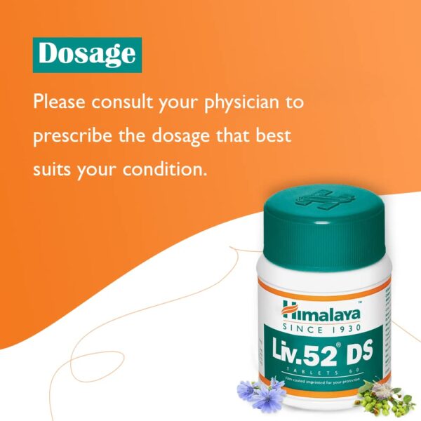 Liv.52 DS Tablets for Liver Health - 60 Count - Image 5