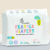 Premium Feather Diaper M Size for Babies 7-12 kgs - 48 Pack