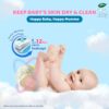 Dabur Baby Super Pants Small 42 Pack - Natural Skin Protection Diapers