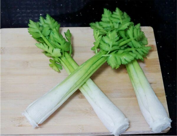 Lifelike Artificial Celery Decoration - 10.2" PVC - Image 2