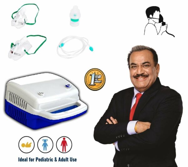 Compressor Nebulizer Kit with Child & Adult Masks - 5ml Capacity - Image 3