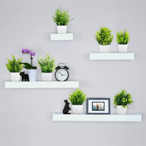 8 Pack Artificial Eucalyptus Plants for Home Decor - Image 3