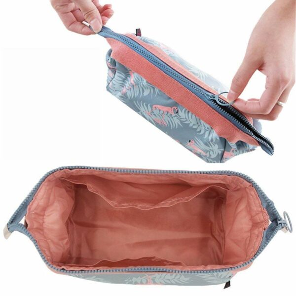 Pack of 2 Travel Storage Organizer Bags for Makeup & Toiletries - Image 4