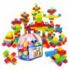 Educational Building Blocks for Kids - 110 Pcs Multicolor Set