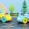 Wind-Up Water Car Bath Toy for Toddlers - Random Color
