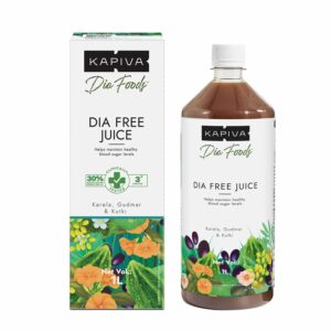 Kapiva Dia Free Juice 1L - Ayurvedic Herbal Blood Sugar Support