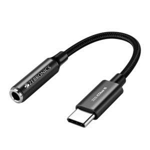 Type C to 3.5mm Audio Converter with DAC Chip - Compatible with Smartphones & Laptops