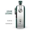 Portable Music Player with 5000 Songs, FM/BT/AUX Support