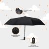 Compact Windproof Auto Open/Close Travel Umbrella for All Ages