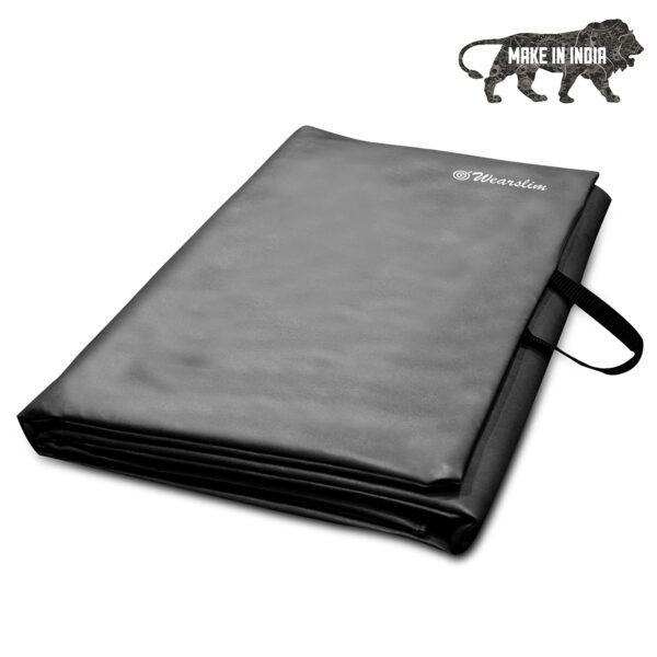 Foldable Anti-Slip Yoga Mat with Carry Bag - 10mm Thick - Image 3