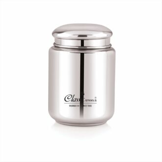 Elegant Stainless Steel Canister for Tea, Coffee & Spices - 1000ML