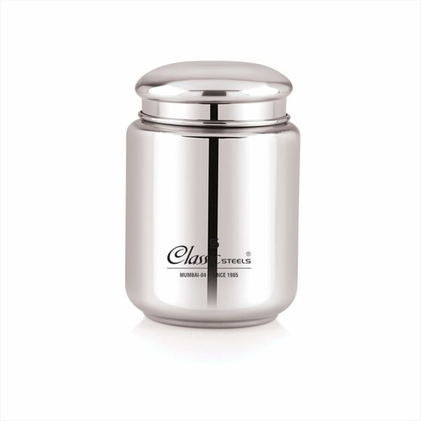 Elegant Stainless Steel Canister for Tea, Coffee & Spices - 1000ML