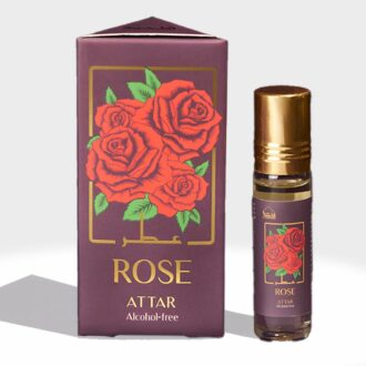 Pure Rose Attar Oil Roll-On | 6ml Unisex Perfume
