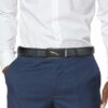 Genuine Leather Adjustable Belt for Men with Auto Lock Buckle