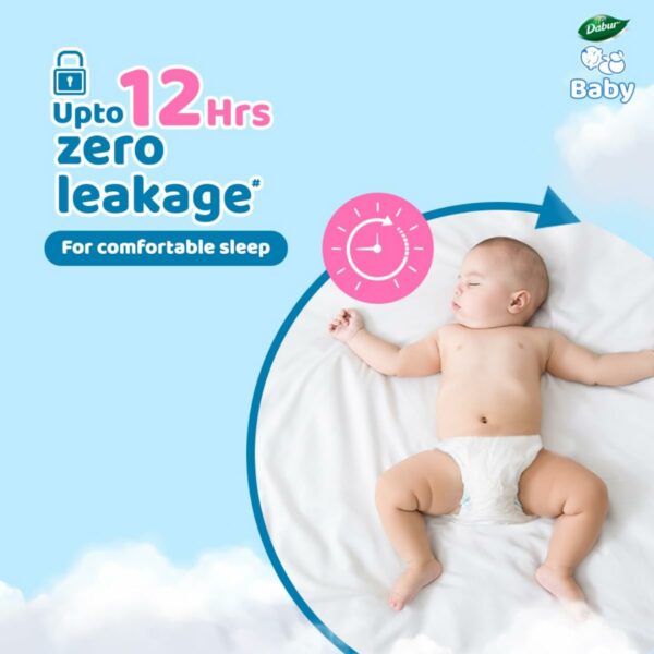 Dabur Baby Super Pants - Large 32 Pack with Natural Skin Protection - Image 6