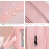 Clear Makeup Pouch Set - Waterproof Cosmetic Organizer Bag