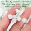 5 Pcs Artificial Baby?s Breath Flowers for Home Decor