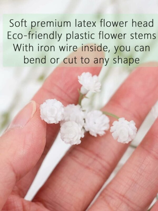 5 Pcs Artificial Baby?s Breath Flowers for Home Decor - Image 6
