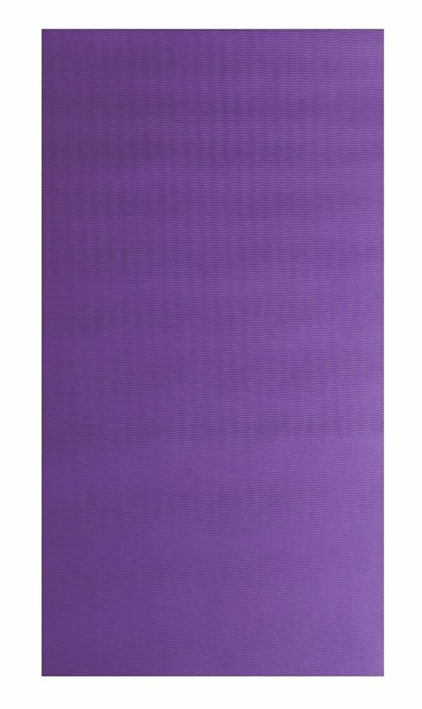 Eco-Friendly Non-Slip Yoga Mat for Home Workout - 4mm, Purple - Image 6