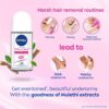 Natural Glow Smooth Skin Deodorant Roll On for Women, 50ml - 48h Protection