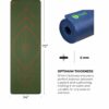 Reversible Yoga Mat with GuideAlign - Anti-Slip, 5-6mm Thickness