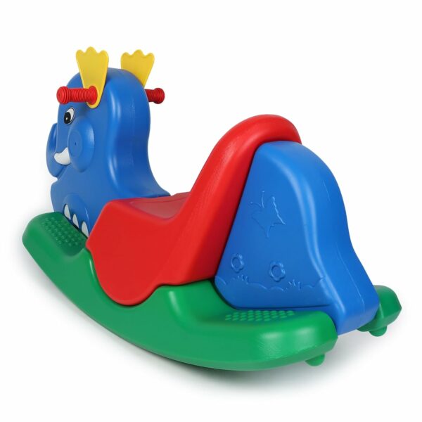 Tusker Elephant Ride-On Rocker Toy for Kids - Safe & Durable - Image 4
