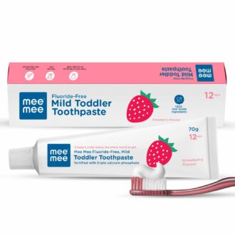 Fluoride-Free Strawberry Toothpaste for Kids, 70g