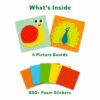 Foam Sticker Art Activity - 800+ Stickers for Kids' Creativity