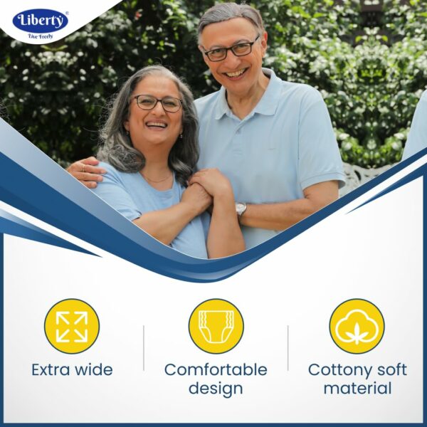 Premium Unisex Adult Diaper Pants, Large (Pack of 30) - Image 4