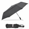 Large Automatic Foldable Umbrella with Travel Cover - Windproof Design