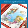 4Pc Reusable Water Coloring Books for Kids 2-10 Years