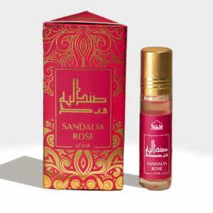 Sandalia Rose Attar Oil - Exotic Floral Perfume for Men & Women