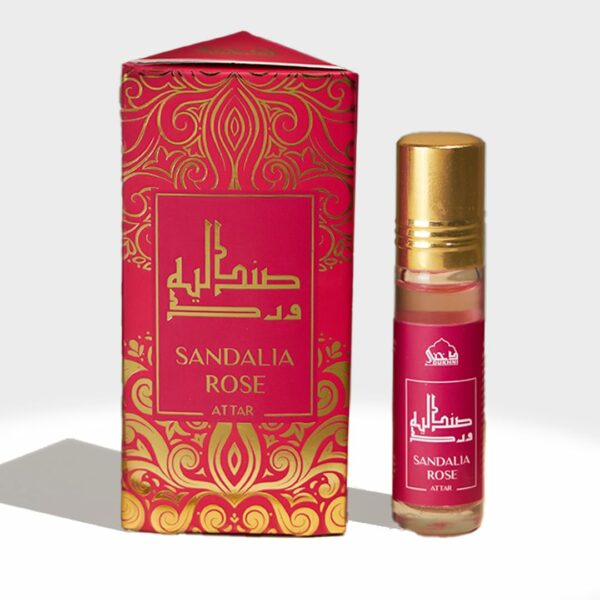 Sandalia Rose Attar Oil - Exotic Floral Perfume for Men & Women