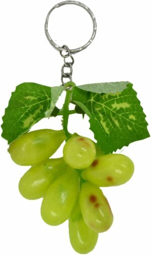 Hanging Artificial Grapes with Leaves - Realistic Decor for Home