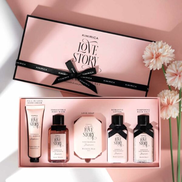 Luxury Bath and Body Care Gift Set - 5-Piece Pampering Kit - Image 2