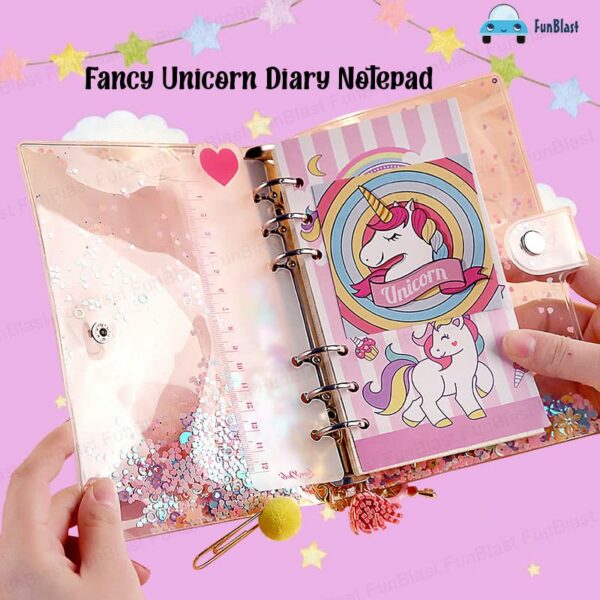 DIY Unicorn Diary for Girls - 13 in 1 Craft Kit, 40 Pages - Image 4