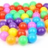 Colourful Kids Pool Fun Balls - Pack of 25, 7cm Diameter