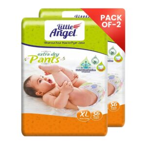 Extra Large Baby Diaper Pants - 112 Count, 12 Hours Protection