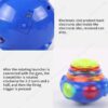 LED Spinning Top Toy with Music - Educational & Safe for Kids