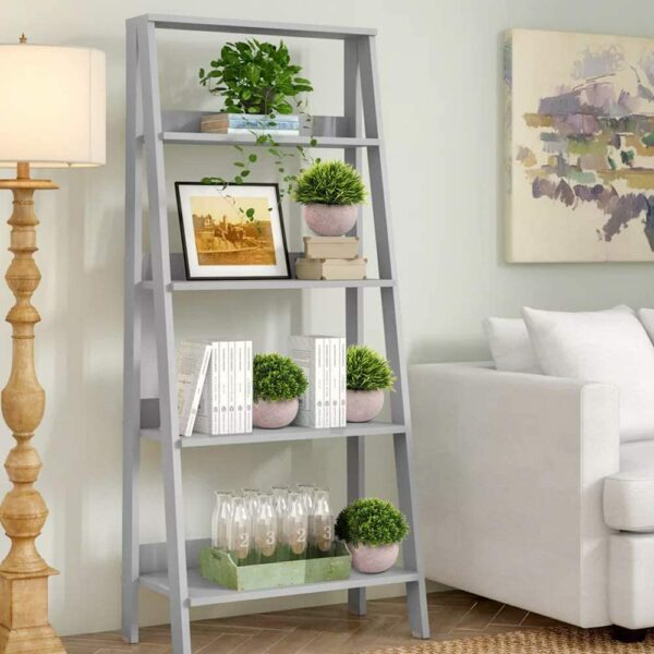 Set of 4 Artificial Potted Plants for Home & Office Decor - Image 3