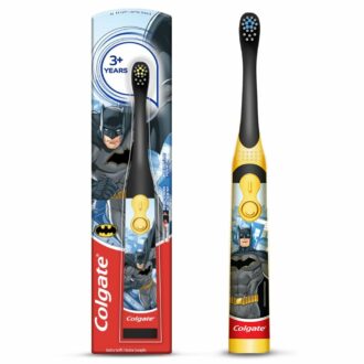 Battery Powered Batman Toothbrush for Kids Age 3+, Extra Soft Bristles