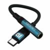 Type C to 3.5mm Audio Jack Adapter with DAC for USB-C Phones