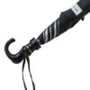 RICO Black Silver 2 Fold Polyester Umbrella - Hand Wash Only